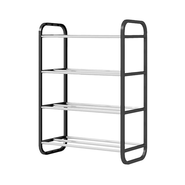 Lksixu Nail Free Installation Simples Shoe Rack Multi-layer Item Storage Rack Storage Bins Organizers and Storage