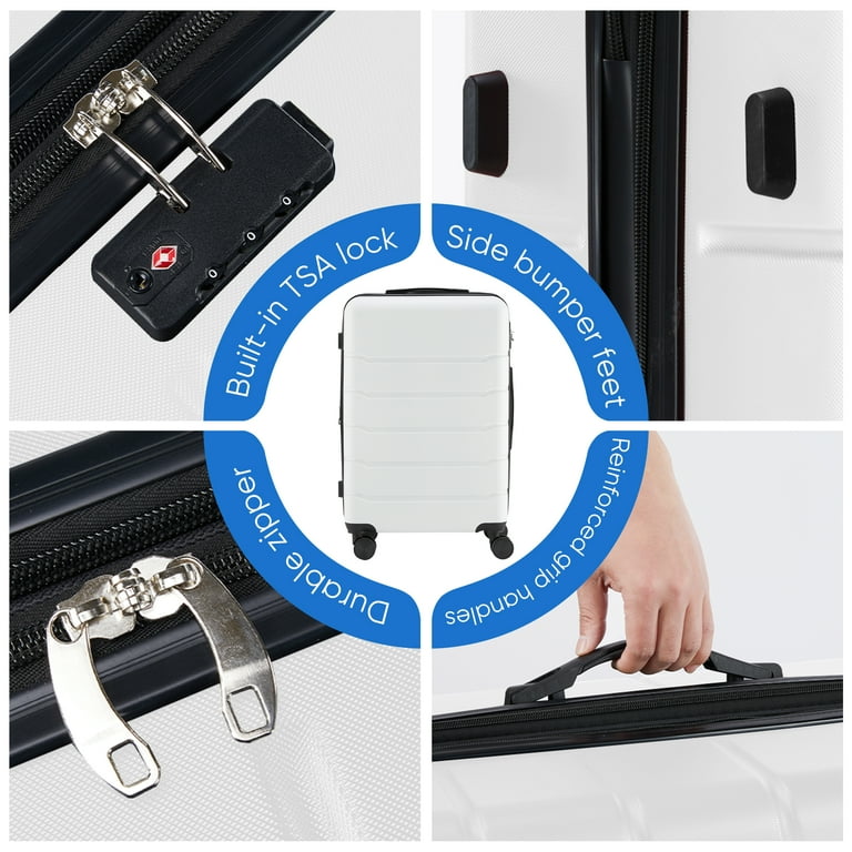 edx 28 Inch Hardside Expandable Luggage with Spinner Wheels