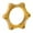 Golden 48mm, variant on Aluminium Bike Threaded Hubs Disc Brake Rotor Adapter Base Golden 48mm