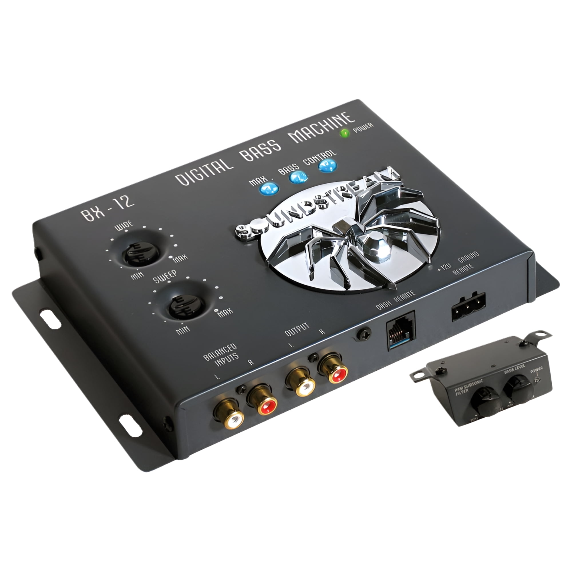 Soundstream BX-12 Digital Bass Processor,Black