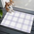 thumbnail image 5 of Purple Buffalo Plaid Bathroom Rug Washable 2x3 Entryway Rug Non Slip Farmhouse Checkered Watercolor Front Door Mat Low Pile Indoor Doormat Throw Floor Carpet for Kitchen Bedroom Entrance, 5 of 9