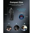 thumbnail image 7 of Type C Car Charger,Fast Charging HopePow Dual Usb Car Charger for Android with Charger Block with 2PACK Type-C USB C Cables 6ft 10ft Cigarette Lighter Socket Car Charger Adapter,Black, 7 of 7