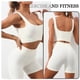 thumbnail image 5 of Traje de ejercicio de secado rápido para mujer, chaleco de yoga, traje de yoga ajustado sin costuras, 5 of 6