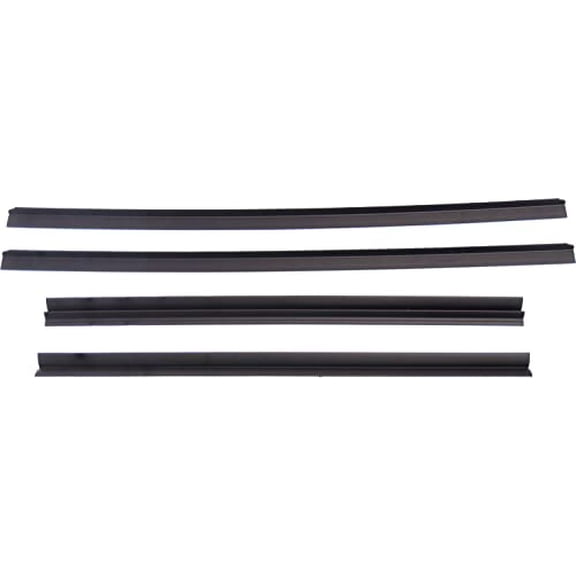 APDTY 159441 Rear Sliding Window Rubber Weatherstrip Seals (Window To Truck Bed)
