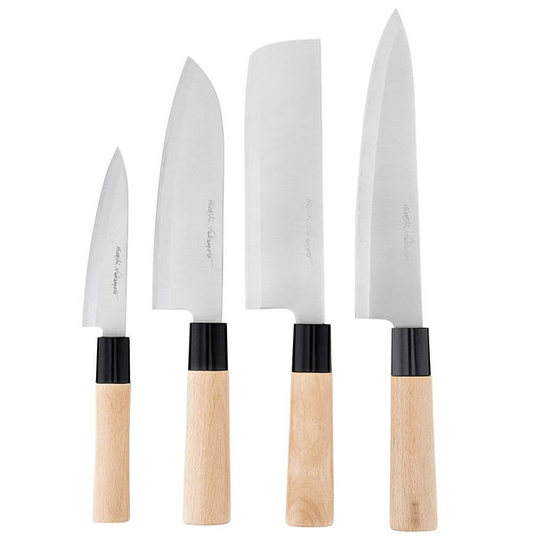 Hiroshi Knives 4 Piece Sushi Knife Set Walmart Com Walmart Com
