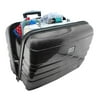 Everything Mary Hard Sided Rolling Sewing Machine Silver Tote