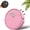 Pink, variant on Mini Robot Vacuum for Car, 3 in 1 Robot Vacuum Cleaner, Compact Mini Cleaner Sweeping Robot with Auto Spot Edge Modes Anti-Drop Sensors for Hard Floors Pet Hair Carpets (Pink)