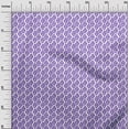 thumbnail image 3 of oneOone Cotton Poplin Purplish Blue Fabric Block Quilting Supplies Print Sewing Fabric By The Yard 56 Inch Wide-IQ, 3 of 5
