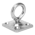 thumbnail image 1 of Boucle de Porte Carrée Rotative en Acier Inoxydable 360, Poli Miroir, Durable, Grand Gamme d'Applications, 1 of 8
