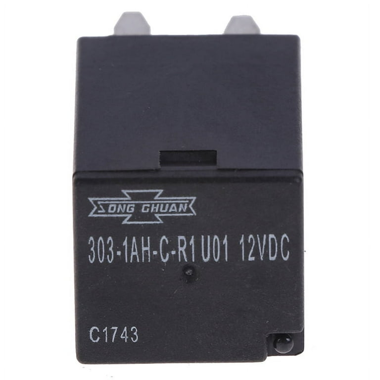 Automotive Relay 303-1AH-C-R1 U01 12VDC 4pin - Walmart.com