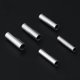 thumbnail image 4 of 100pcs Stainless Steel Copper Tackle Tools Fishing Line Tube Crimp Sleeves Connector Fishing Wire Pipe, 4 of 5