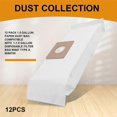 thumbnail image 5 of 12 Pack 1.5 Gallon Paper Dust Bag Compatible with Shop Vac 1-1.5 Gallon Filter Bag 90667, 5 of 5