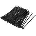 thumbnail image 5 of 4-Inch 0.12-Inch Width Black Self-Locking Zip Ties Nylon Cable Ties Wraps 100 Pack, 5 of 5