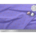thumbnail image 3 of Soimoi Modal Satin Fabric Dot & Insect Print Sewing Fabric Yard 42 Inch Wide, 3 of 3