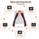 thumbnail image 3 of Medias antideslizantes hasta la rodilla para mujer, yoga, ballet, pilates MFZFUKR CPB-DE-SSW39-3, 3 of 5