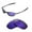 Purple Coated - Polarized, variant on Walleva Purple Polarized Replacement Lenses For Oakley Square Wire 2.0 Sunglasses