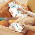 thumbnail image 6 of 2L Hot Water Bottle with Soft Velvet Cover PVC Hot Water Bag for Pain Relief Long-Lasting Warmth Cartoon Dragonflies Pattern, 6 of 8