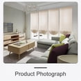 thumbnail image 4 of Pleated Fabric Window Blind Shade Light Filtering Easy Stick-on-90x150cm/35x59in-black, 4 of 4
