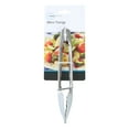 thumbnail image 5 of Mainstays Stainless Steel and Silicone Mini Food Tongs Grey, 5 of 7