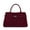 Red, variant on Womens Suede Tote Bag, Faux Leather Tote Bag for Women Vintage Top Handle Bag Fashion Retro Shoulder Satchel Bag