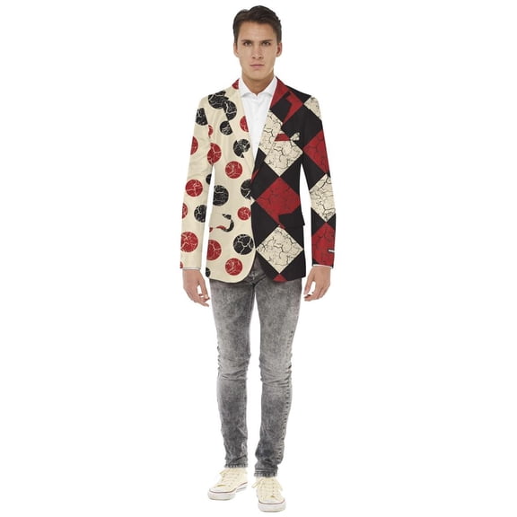 Suitmeister Men's Blazers Halloween Vintage Clown? - L Multicolor