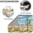 thumbnail image 4 of riloi Dish Drying Mat Beautiful Cactus Dish Drying Mats for Kitchen Counter Absorbent Kitchen Drying Mat Dish Rack Mat 18x24 inches, 4 of 5