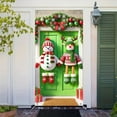 thumbnail image 6 of Uxgjfwu Christmas Door Cover 35.4x70.8 Inch Christmas Door Curtain for Door and Wall Decoration Festival Party Decor, 6 of 7