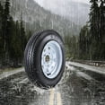 thumbnail image 6 of Towallmark 5.30-12 Trailer Tire, 5.30x12 6PR Heavy-Duty Tires with 12" Rim, 5 Lug On 4.5", Load Range C for Small Trailers, Utility, Campers,2 Pack, 6 of 8