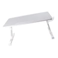 thumbnail image 3 of Portable Laptop Bed Table with Foldable Legs Aluminum Alloy, Rotating Desktop, Large Space, Minimalist Design for Writing Working Reading Eating, 3 of 8