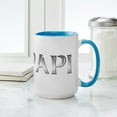 thumbnail image 4 of CafePress - Papi Large Mug - 15 oz Ceramic Large White Novelty Mug, 4 of 4