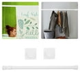 thumbnail image 3 of Sipeihong Sturdy Tension Pole Telescopic Rod for Bedroom Organization - White, 3 of 10