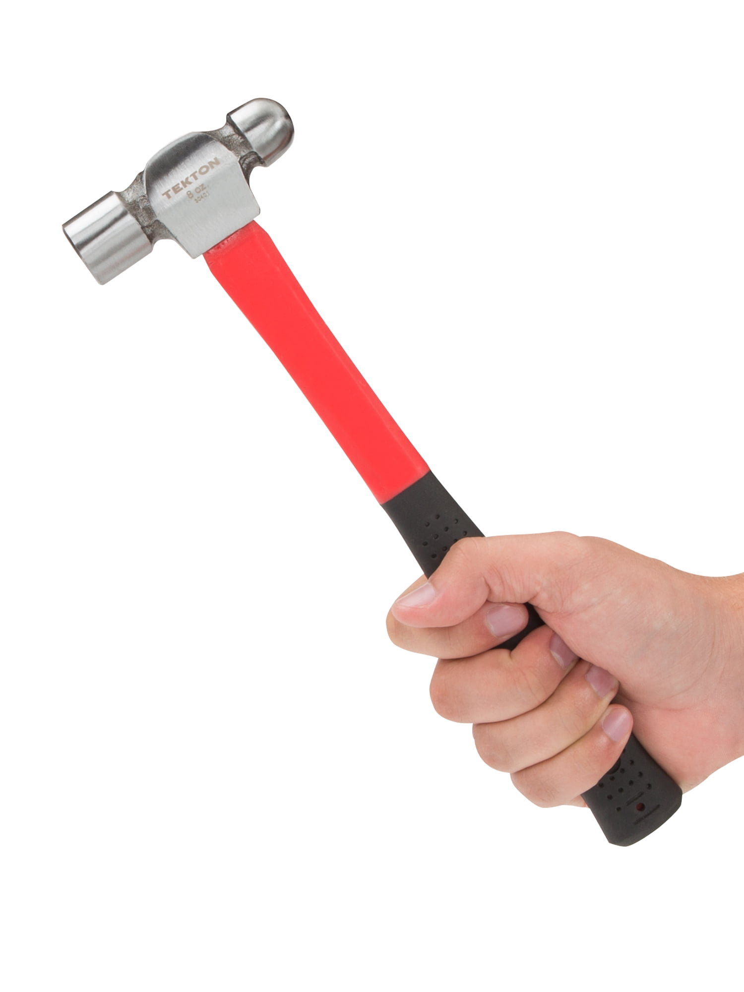 TEKTON 3 lb. Cross Peen Hammer | 31303,Red