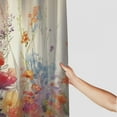 thumbnail image 3 of Orinice Colorful Floral Shower Curtain Bathroom Decoration Spring Summer Floral Shower Curtain Garden Floral Shower Curtain Waterproof Fabric Shower Curtain Set 36x72, 3 of 7