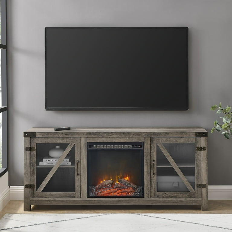 Manor park farmhouse fireplace tv stand for tvs up to 65 deals
