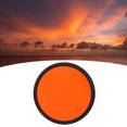 thumbnail image 4 of Full Color Lens Filter, 55mm Waterproof High Definition Grinding Low Reflection Digital Camera Filter  For Landscape Shooting Orange, 4 of 8