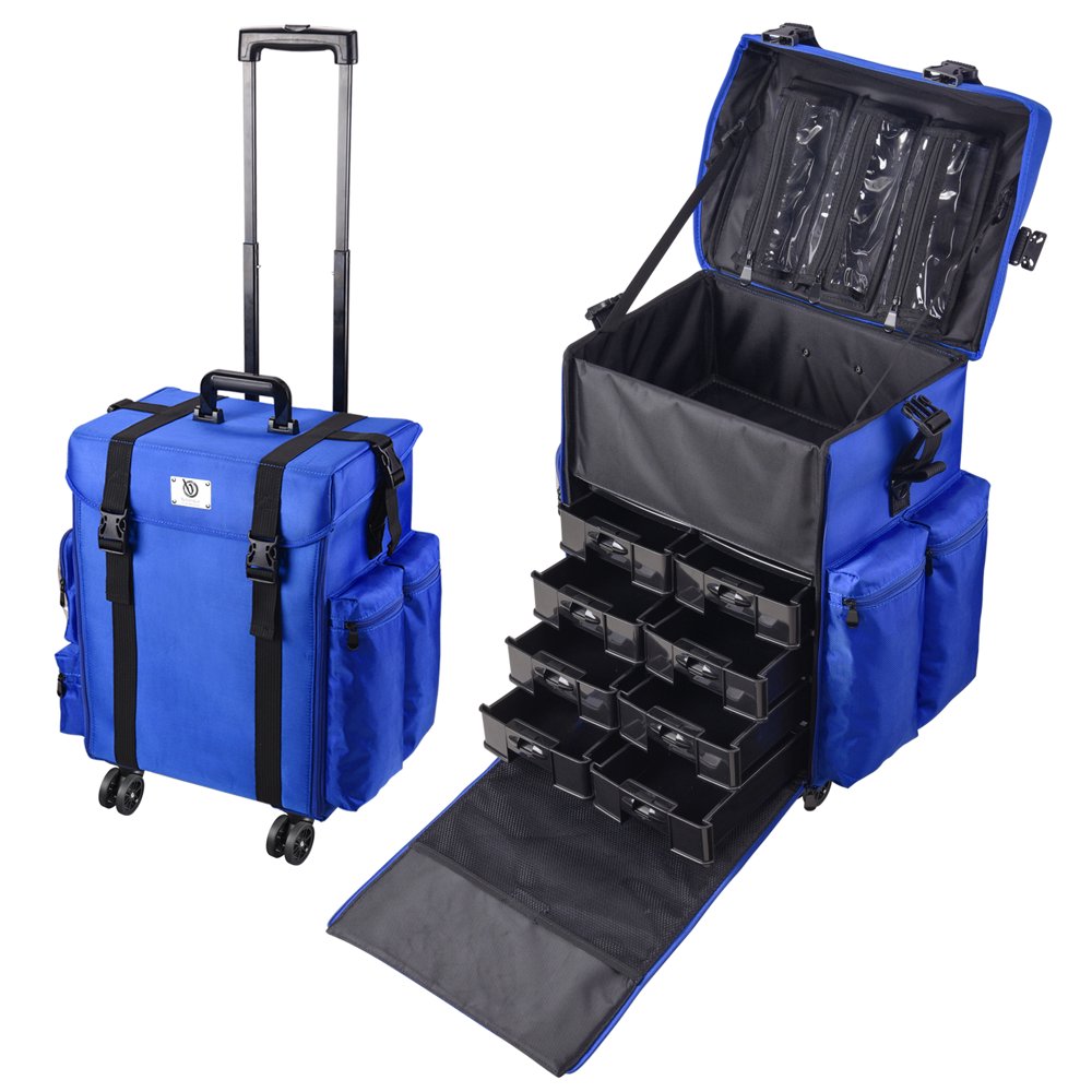 Byootique 2in1 Multifunction Rolling Makeup Case on Detachable Wheels