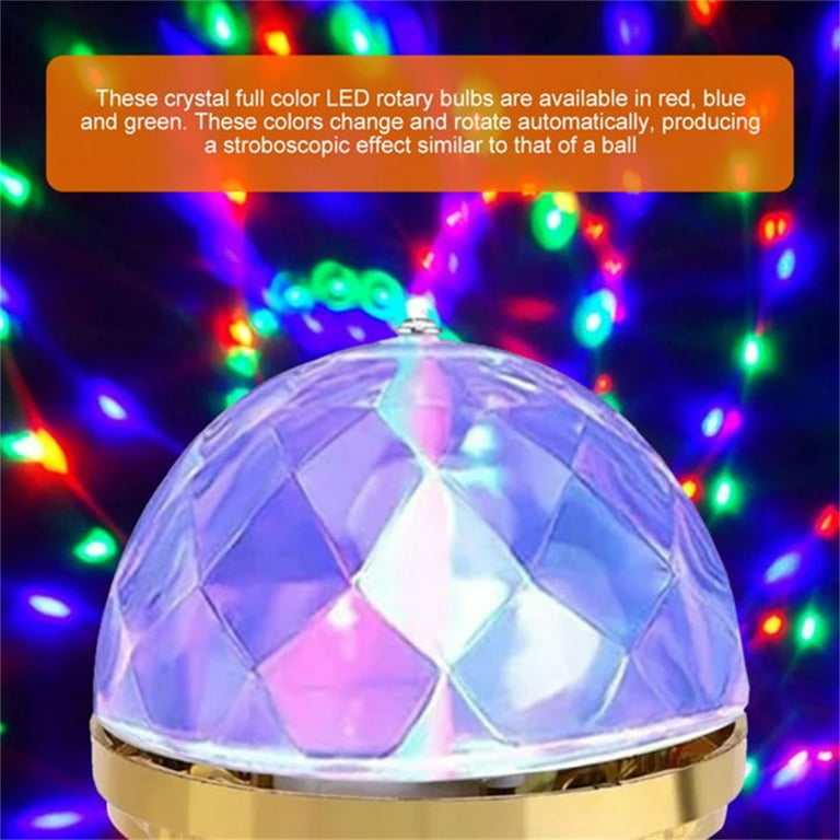 Mini Party Magic Ball Lampe Disco Rotating Club Dj Led + USB Licht