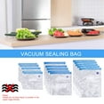 thumbnail image 5 of Yucurem Reusable Vacuum Food Storage Bag Resealable Bpa Free Zipper Storage Bags Kitchen Supplies (Transparent), 5 of 10