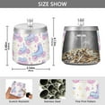 thumbnail image 2 of Yayeee Ashtray with Lid for Cigarette Smokeless Stainless Steel Home Ash Holder, Pink Skates, 2 of 7