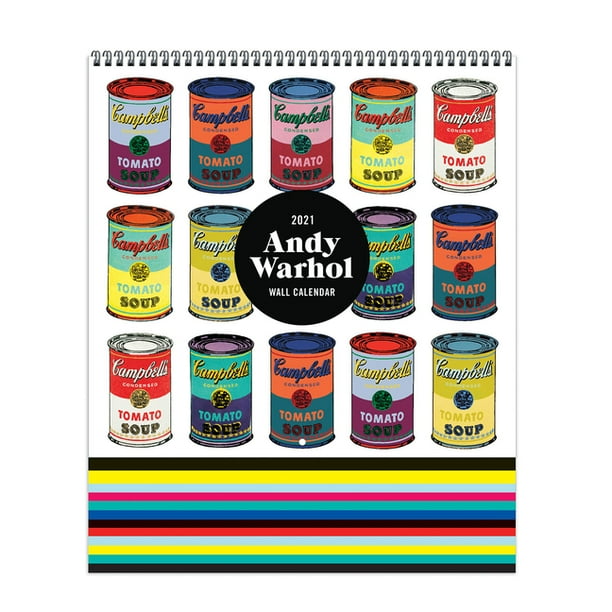 Andy Warhol 2021 Tiered Wall Calendar (Other) - Walmart.com - Walmart.com