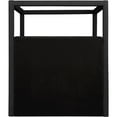 thumbnail image 5 of Meridian Furniture Eden Contemporary Boucle Fabric King Bed in Black, 5 of 7