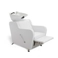 thumbnail image 2 of Stanley Shampoo Backwash Unit w/ Shampoo Bowl, Sink & Faucet for Beauty Spa Barber Shop, Professional Hair Salon Equipment, White Seat, 2 of 4