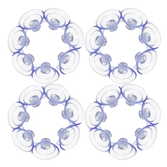 HOMEMAXS 30 Pcs Christmas Light Suction Cups Mini Light Suction Cup Hooks Hang String Christmas Lights Decorations Christmas Light Suction Cup Clips