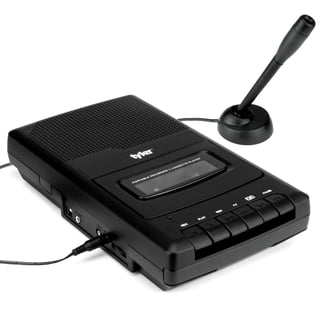 Hamilton Buhl Classroom Cassette Player, Tape Recorder with Mic, 1