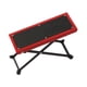 thumbnail image 5 of Reposapiés para guitarra Soporte para guitarra Estructura de hierro Fácil almacenamiento 4 posiciones de altura rojo, 5 of 9