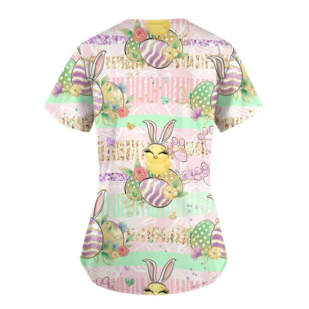 Easter on sale scrub jacket