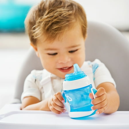 Munchkin Gentle Transition Cup 4 oz, Assorted Colors (Blue, Pink, Green Purple)