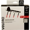 VELCRO Brand Industrial Strength Fasteners | Stick-On Adhesive | Professional Grade Heavy Duty Strength Holds up to 10 lbs on Smooth Surfaces | Indoor Outdoor Use | 15ft x 2in Tape, White 90198