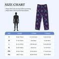 thumbnail image 4 of Fotbe Purple Dreamcatcher1 Pantalones de Pijama para Hombre, Pantalones de Dormir, Pantalones de Casa con Cintura Ajustable y Bolsillos-Large, 4 of 6