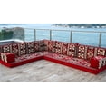 thumbnail image 3 of L Shaped Floor Pillows, Sleeper Sofa, Arabic Sofa, Diwan Sofa, Floor Cushions for Adults, Sofa Bed, Foldable Sofa Bed, Turkish Sofa Seating, 3 of 3